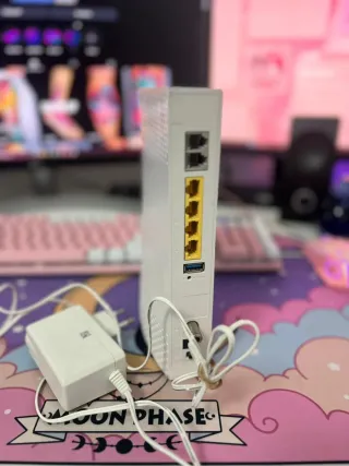 Router Vodafone Wi-Fi con cable de corriente