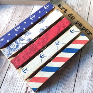 Pinzas decoradas a mano