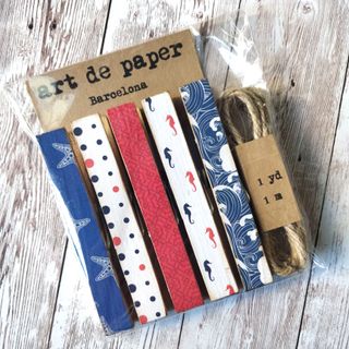 Pinzas decoradas a mano