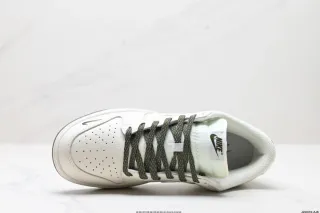 Nike Dunk Low Blanco Verde Militar