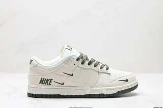 Nike Dunk Low Blanco Verde Militar