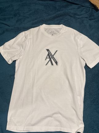 Camiseta Armani Exchange AX Blanca Talla XS