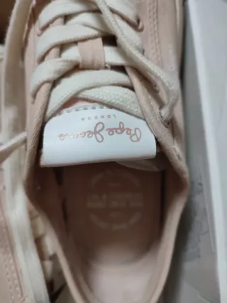 Zapatillas Pepe Jeans Lona Rosa Talla 40