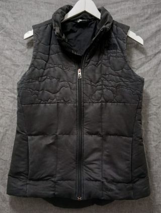 the north face gilet jacket woman size XS black