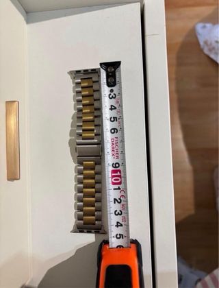 Correa Apple Watch Oro y Plata