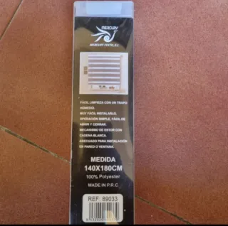 Cortina a rullo bianca