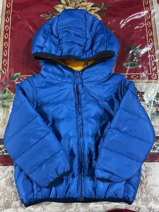 Piumino blu 12/18 mesi bimbo