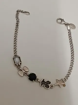 Pulsera Tous Plata con Dijes