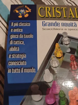 Scacchiera Cristal Scacchi in vetro