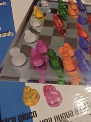 Scacchiera Cristal Scacchi in vetro