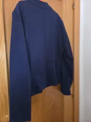 Chaqueta azul militar