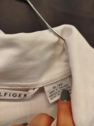 Felpa Tommy Hilfiger Donna Bianca XL