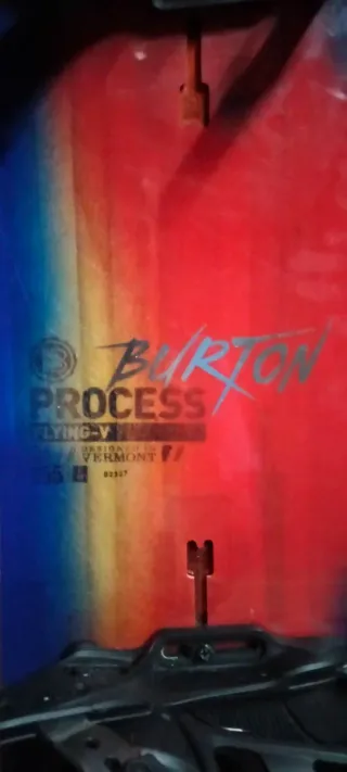 Snowboard Burton Process 155 con fijaciones