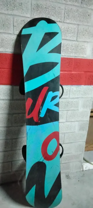 Snowboard Burton Process 155 con fijaciones