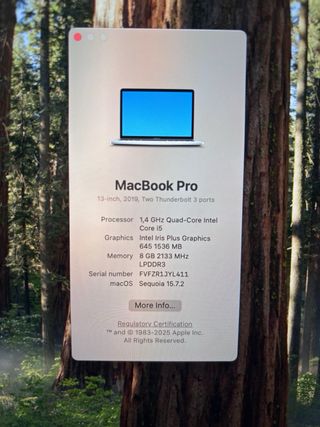 MacBook Pro 13” 2019 Teclado Qwerty