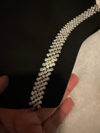 Pack Minifalda Terciopelo y Joya Zara