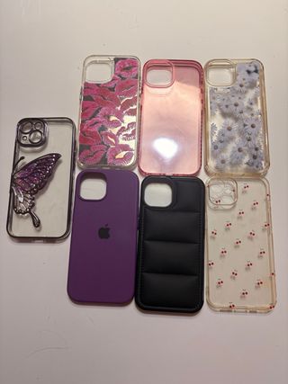Lotto Cover iPhone 15 come da foto