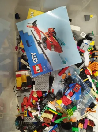 6kg de piezas LEGO ORIGINALES