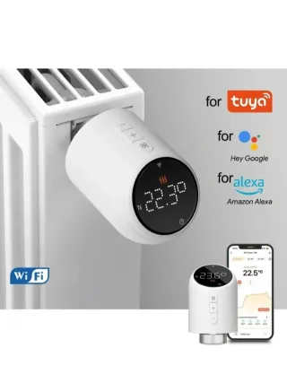 Válvula Termostática WiFi Programable Radiador