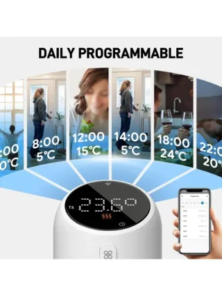 Válvula Termostática WiFi Programable Radiador