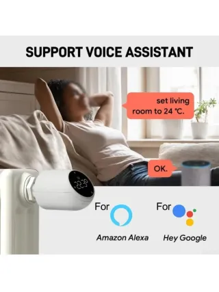 Válvula Termostática WiFi Programable Radiador