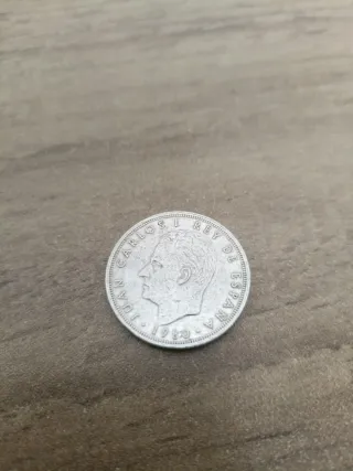 Moneda 5 Pesetas 1982 Mundial 82 Estrella