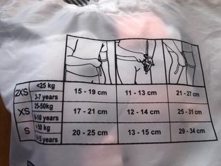 Protecciones S (30-50kg) Patinaje/Fútbol