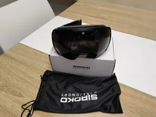 Occhiali da sci e snowboard Siroko neri