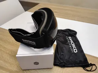 Occhiali da sci e snowboard Siroko neri