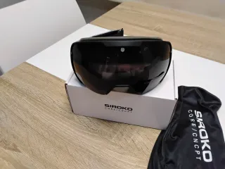 Occhiali da sci e snowboard Siroko neri