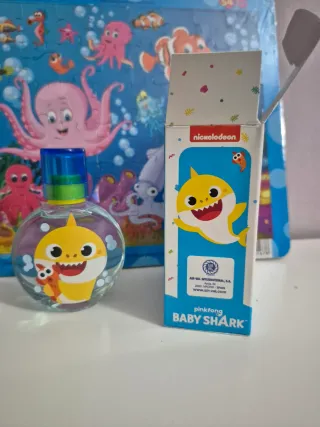 Colonia Baby Shark y Puzzle Marino 54 Piezas