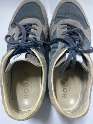 Scarpe Hogan Uomo Blu/Grigie Misura 39