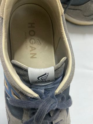 Scarpe Hogan Uomo Blu/Grigie Misura 39