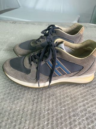 Scarpe Hogan Uomo Blu/Grigie Misura 39