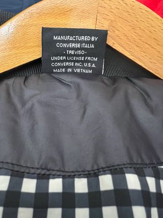 Giacca Converse All Star Nera Vintage