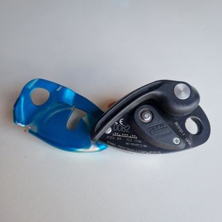 Petzl Grigri + Cabo anclaje Simond 75cm