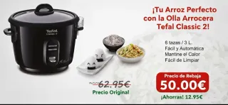 Olla Arrocera Tefal Classic 2 Nueva