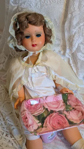 Bambola vintage italiana grande