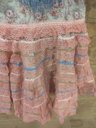 Vestido Flamenca Niña 8-10 Años