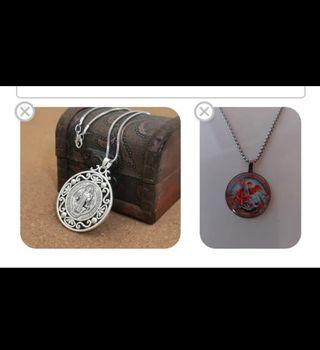 Collar San Benito y San Miguel 60cm