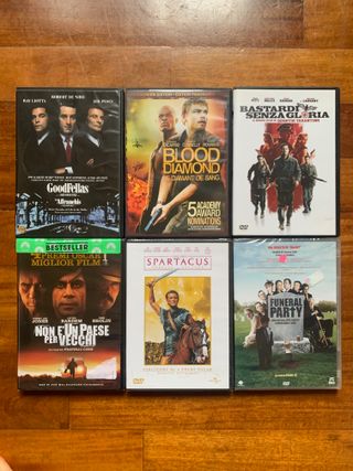 Lotto 6 DVD: Kubrick, Eastwood, Wayne, Scarface