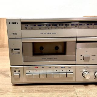 Equipo Música Philips F1230 + Tocadiscos