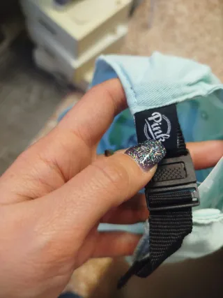 Cappellino Victoria's Secret Pink turchese