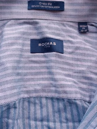 Camisa de Rochas Rayas Talla L