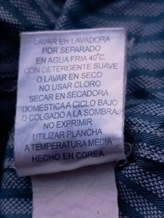 Camisa de Rochas Rayas Talla L