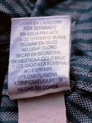 Camisa de Rochas Rayas Talla L