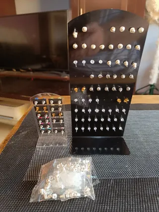 Lote de pendientes variados