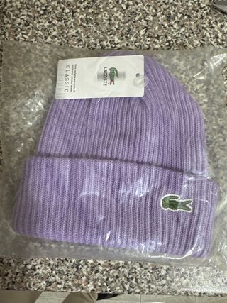 Berretto Lacoste Viola