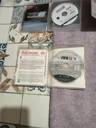 Lote 4 Videojuegos Fútbol PS3/PS4