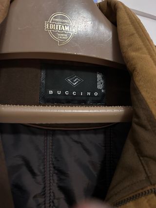 Abrigo hombre ante BUCCINO marrón